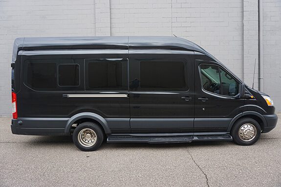 black ford van