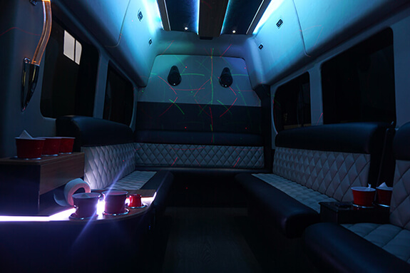 detroit ford limo van interior #1